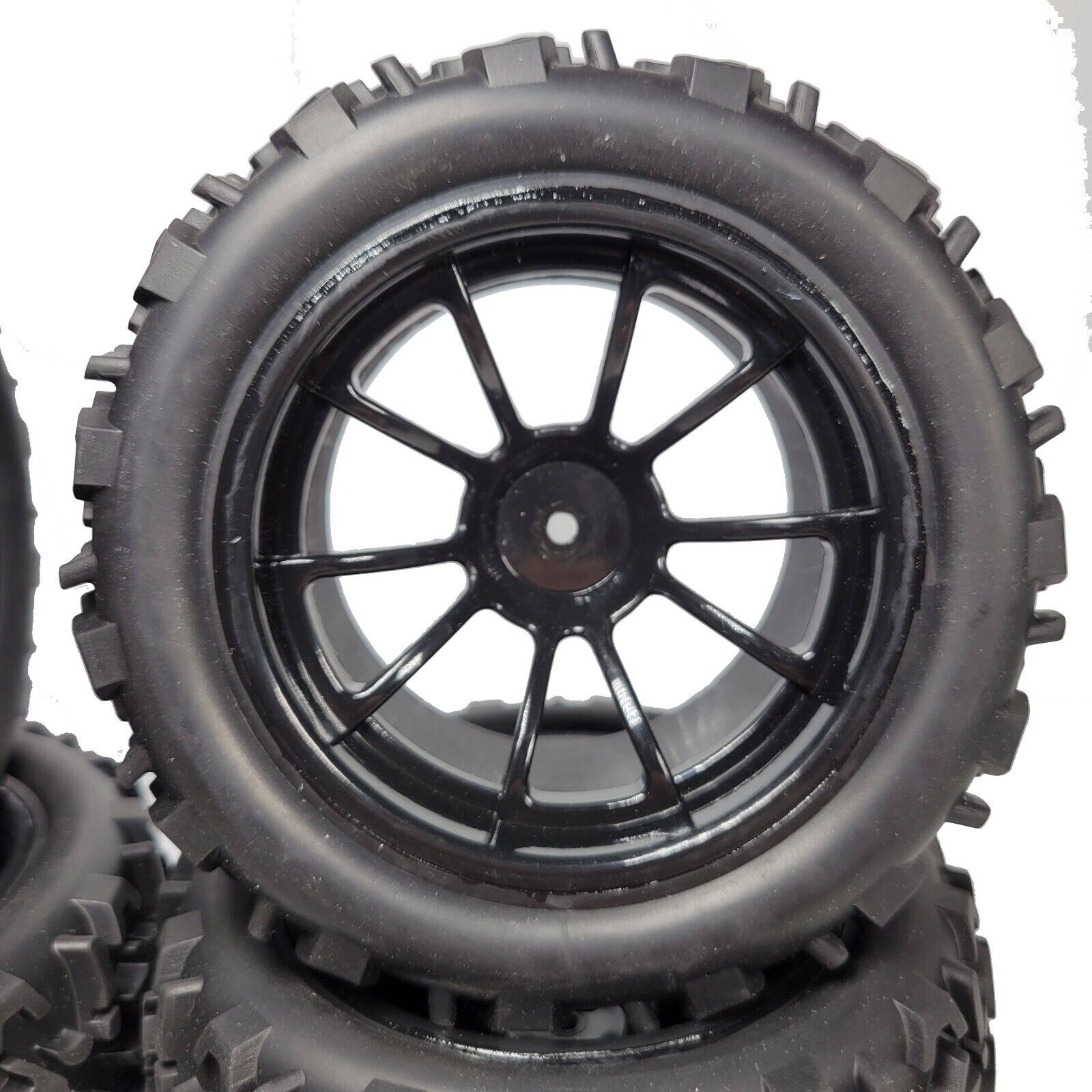 Redcat Racing Volcano EPX Pro 1/10 Front and Rear Tires & Wheels 12mm (4) 14590