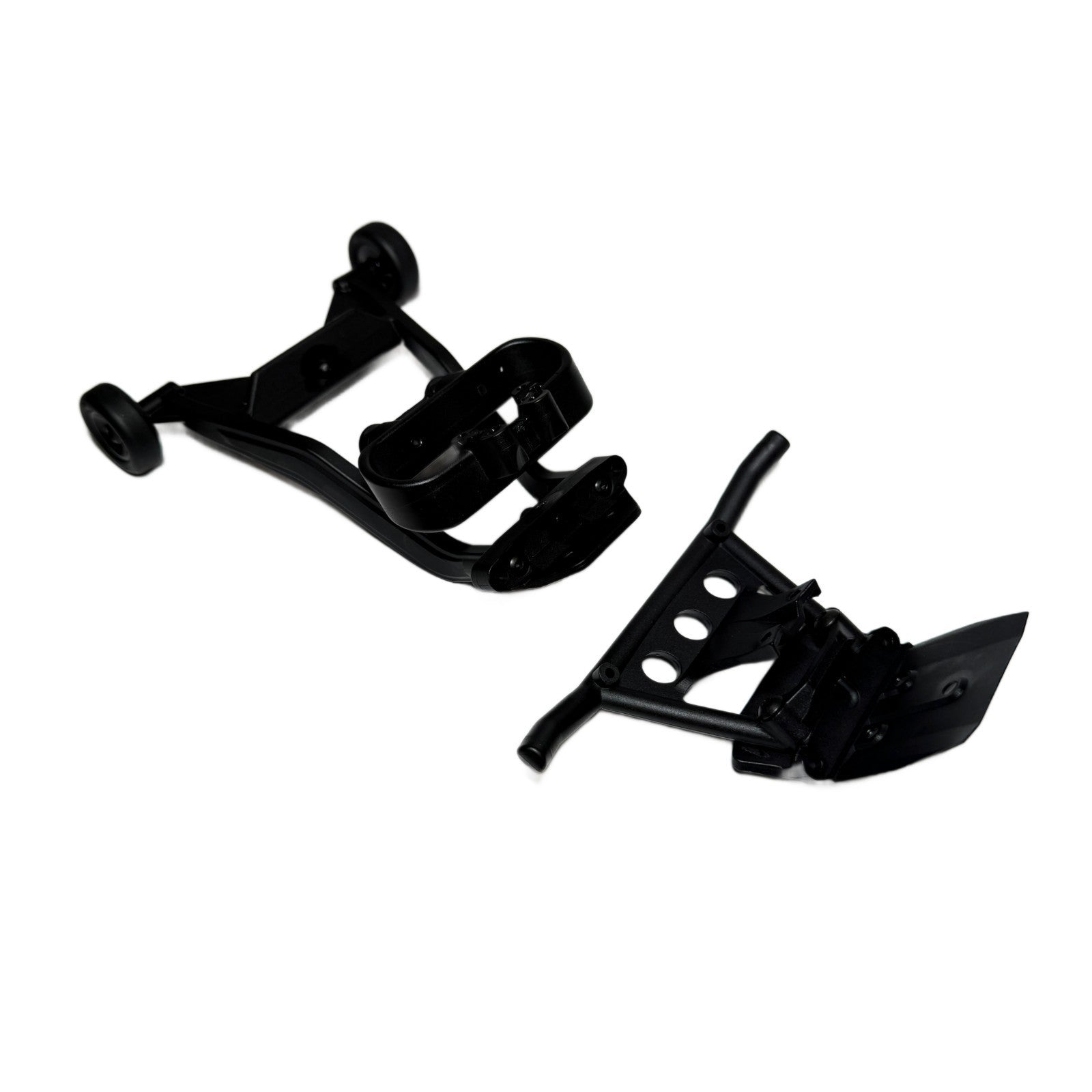 Fits Traxxas Bigfoot 4x4 BL-2s Bumpers Front & Rear Assembled Mounts Stampede