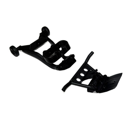 Fits Traxxas Bigfoot 4x4 BL-2s Bumpers Front & Rear Assembled Mounts Stampede