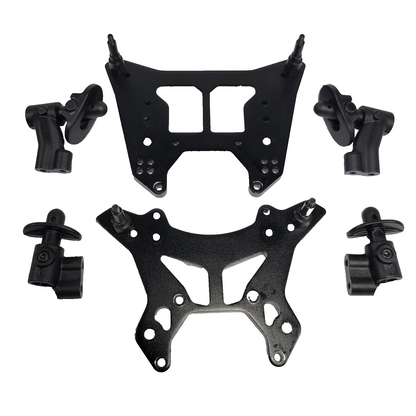 Arrma V5 Kraton 6s BLX Aluminum Shock Towers Body Mount Post Standoff Front Rear