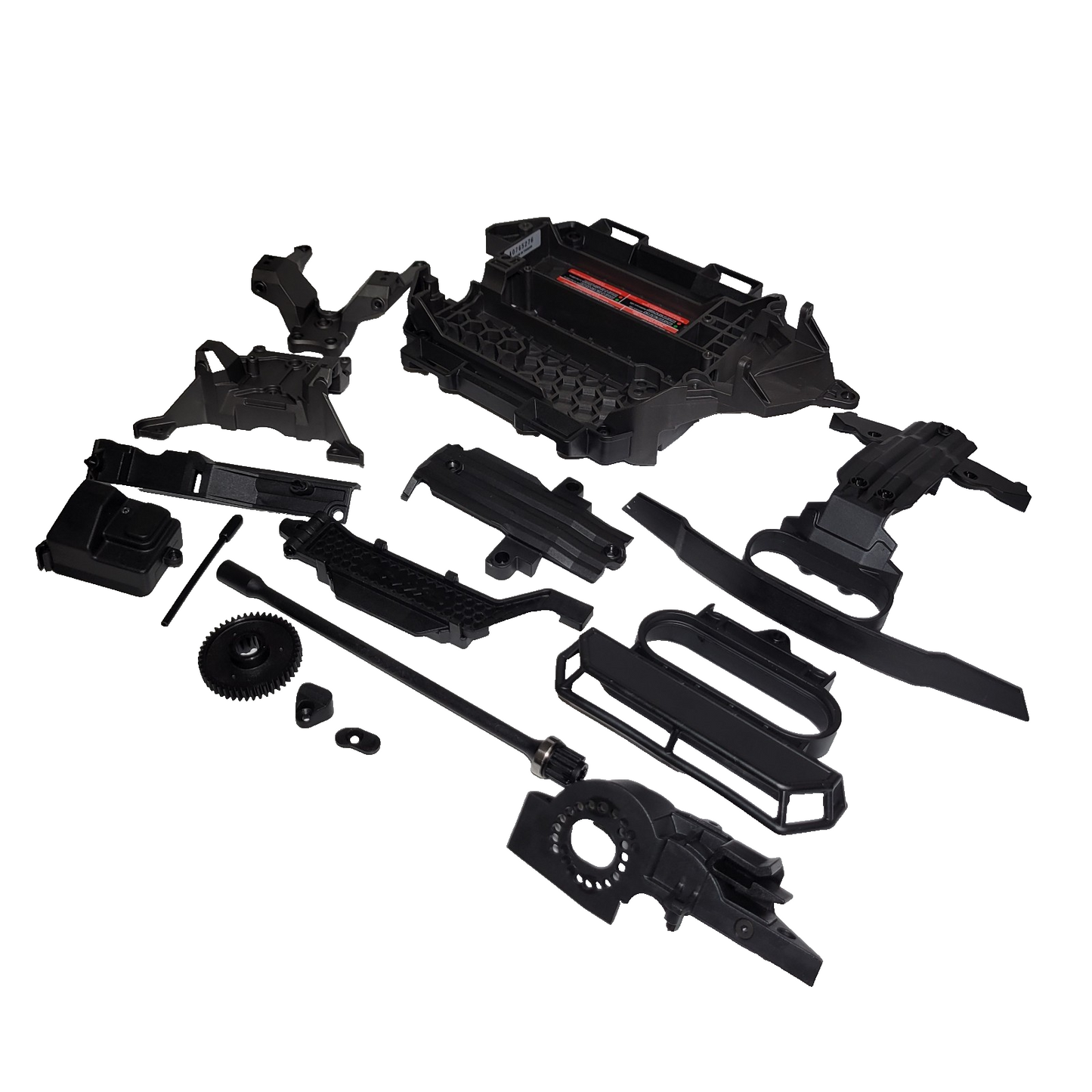 Fits Traxxas Mini Slash Chassis Skidplates Shock Towers Motor Mount Receiver Box