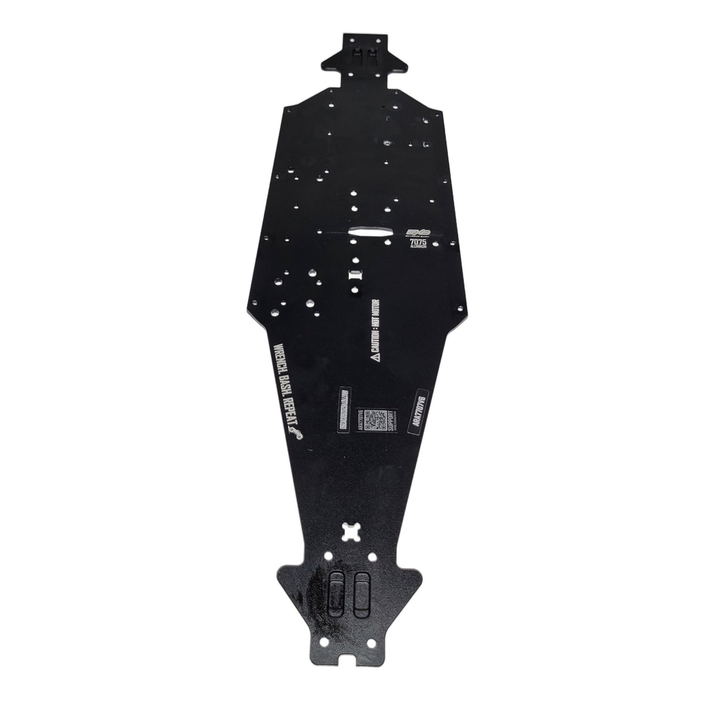 Arrma Talion 6s EXB V6 Chassis Black 7075 T6 CNC Aluminum X Long Wheel Base XLWB