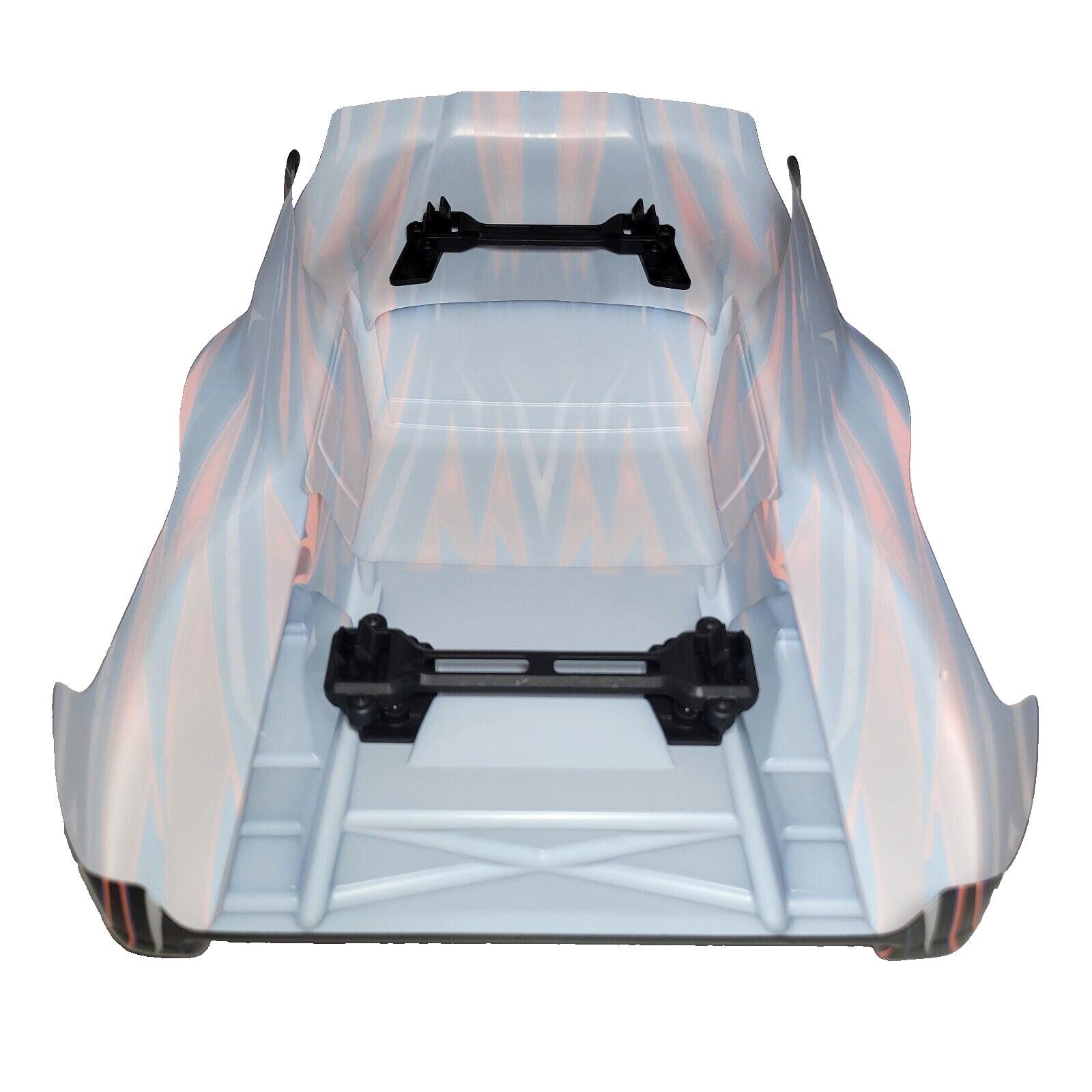 Fits Traxxas Slash 4x4 VXL HD Orange Black Body Clipless Mounts 4wd 2wd BL2s XL5