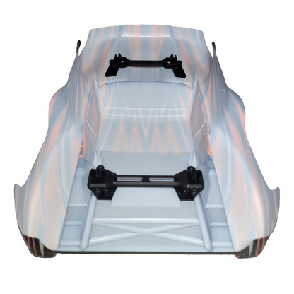 Fits Traxxas Slash 4x4 VXL HD Orange Black Body Clipless Mounts 4wd 2wd BL2s XL5