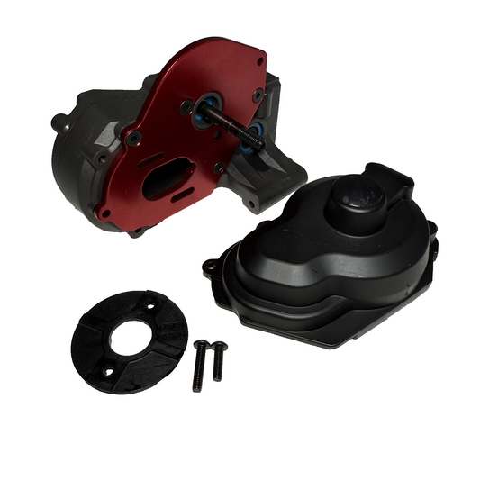 Fits Traxxas Slash Modified 2wd Pro 272r Magnum Transmission RED Mount Gearbox