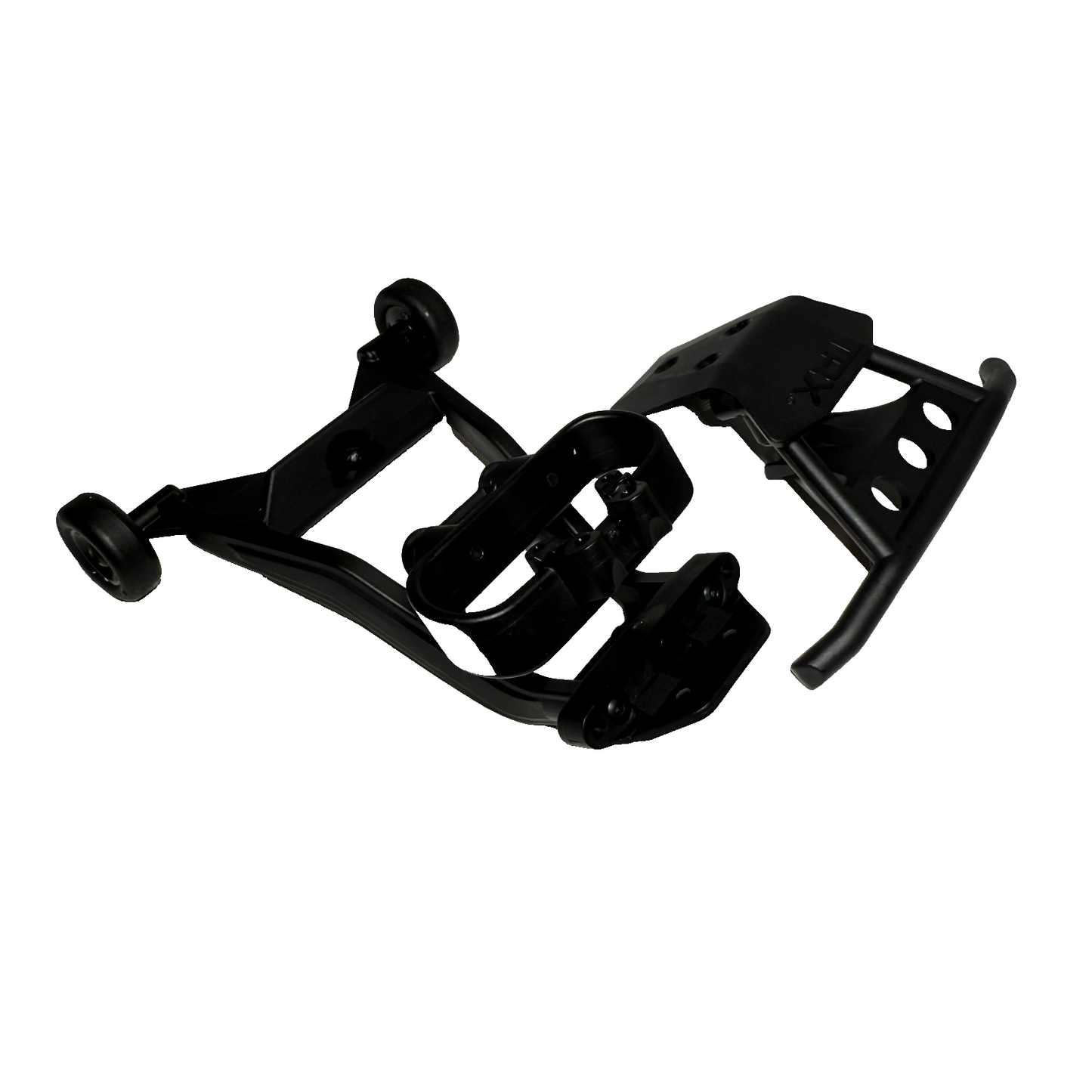 Fits Traxxas Bigfoot 4x4 BL-2s Bumpers Front & Rear Assembled Mounts Stampede