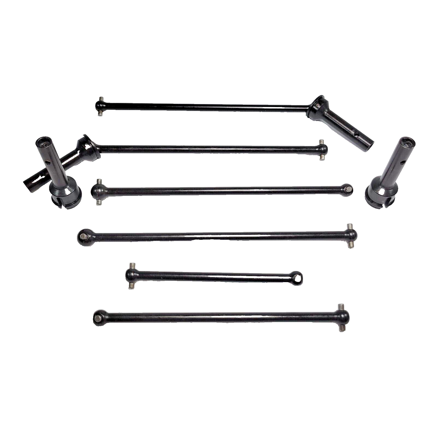 Arrma Notorious 6s BLX V5 DriveShafts Front & Rear / Center Axles Dog Bones CVD