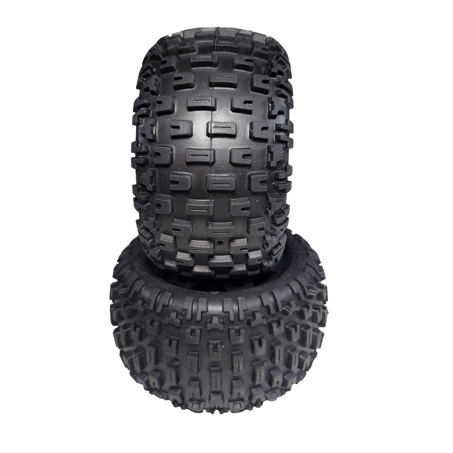 Arrma Granite 4x4 Tires & Black Wheels DBoots Fortress MT Rim 14mm Hex Mega /BLX