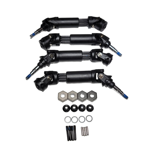 Fits Traxxas Stampede 4x4 VX3 HD V2 Heavy Duty Driveshafts Axles 12mm Metal Hex