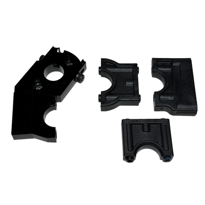 Losi 8ight-X Super Lasernut Aluminum Motor Mount & Plastic Center Diff Mount