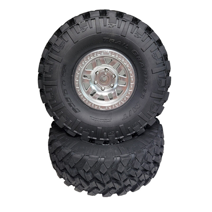 Axial SCX10 Jeep JT Gladiator Tires Nitto Trail Grappler & Wheels 12mm Beadlock