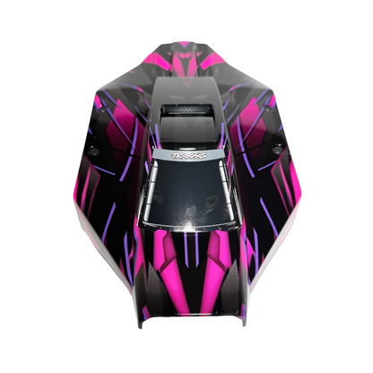 Fits Traxxas Jato 4x4 VXL Clipless Body Factory Painted Pink Black & Decals