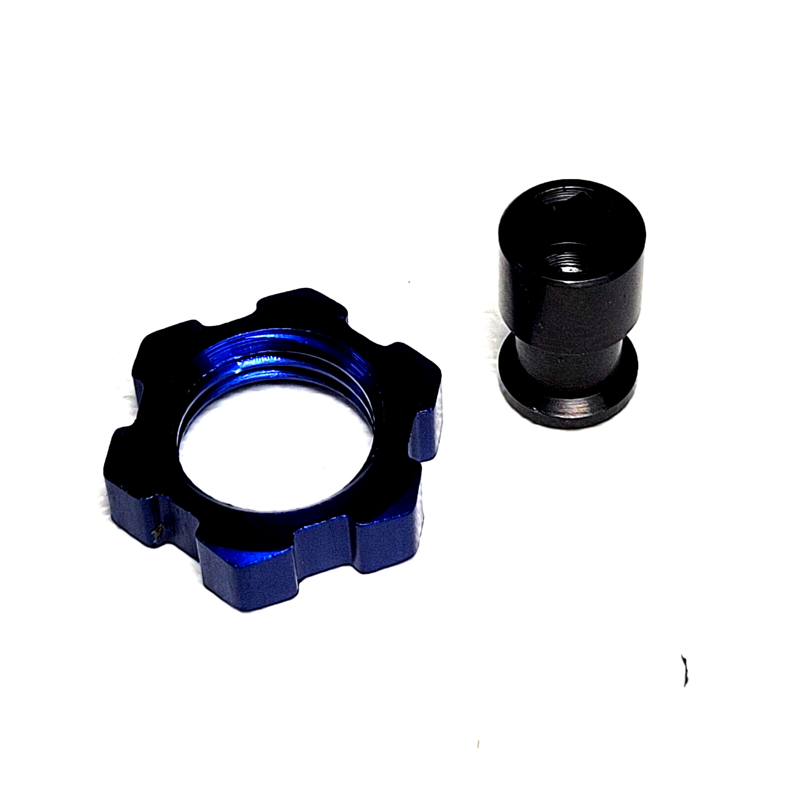 Fits Traxxas XO-1 Hexes Blue Anodized 17mm Retainer Hubs Nuts Hex Tool 6469 5353