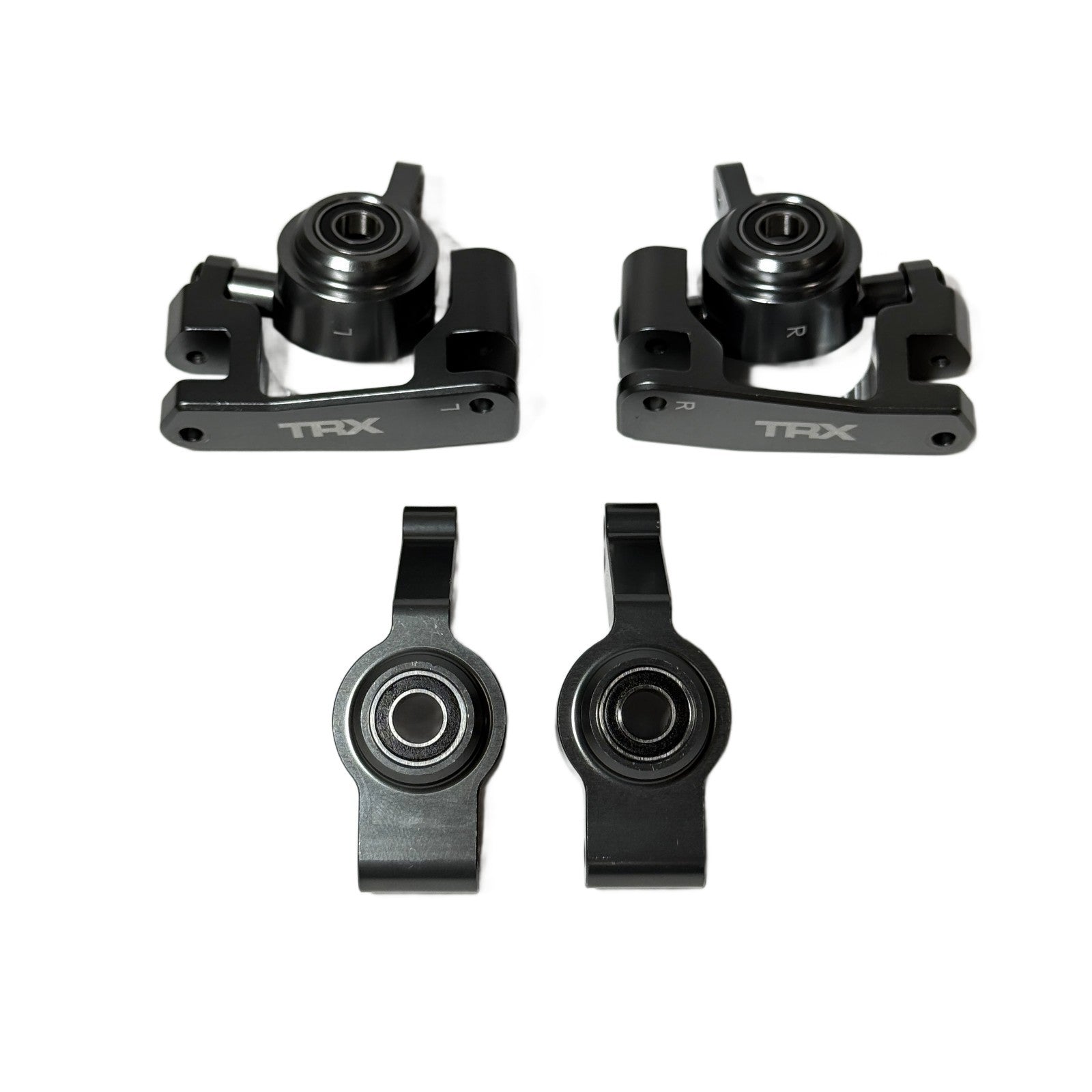 Fits Traxxas Raptor R Ultimate 4x4 Aluminum Steering Knuckles Hubs Axle Carrier