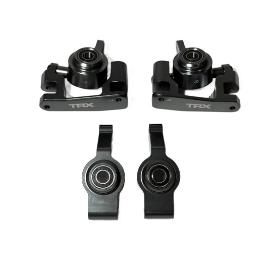 Fits Traxxas Raptor R Ultimate 4x4 Aluminum Steering Knuckles Hubs Axle Carrier