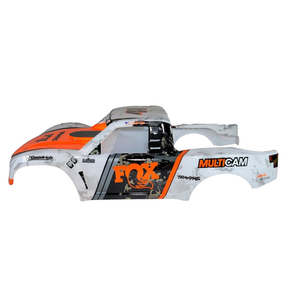 Fits Traxxas Unlimited Desert Racer UDR Orange White Body FOX Edition Painted