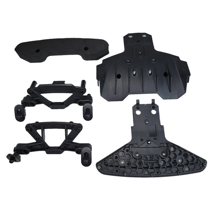Arrma Infraction 223s BLX Bumpers Front & Rear Diffuser & Body Posts Skid & Foam