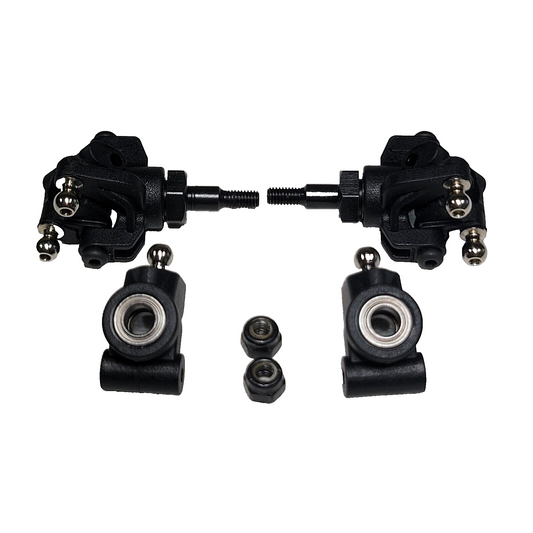 Losi Mini T 2.0 Knuckles Hub Carriers Caster Block Spindle With Bearings Mini B