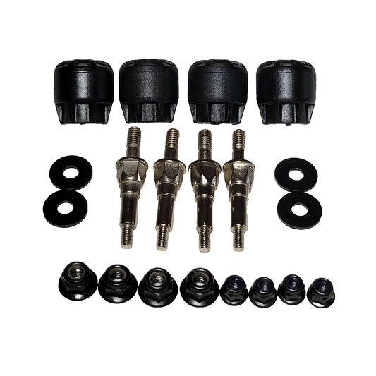Arrma Kraton 6s EXB V6 Shock Standoffs Nuts Caps Front & Rear Outcast Notorious