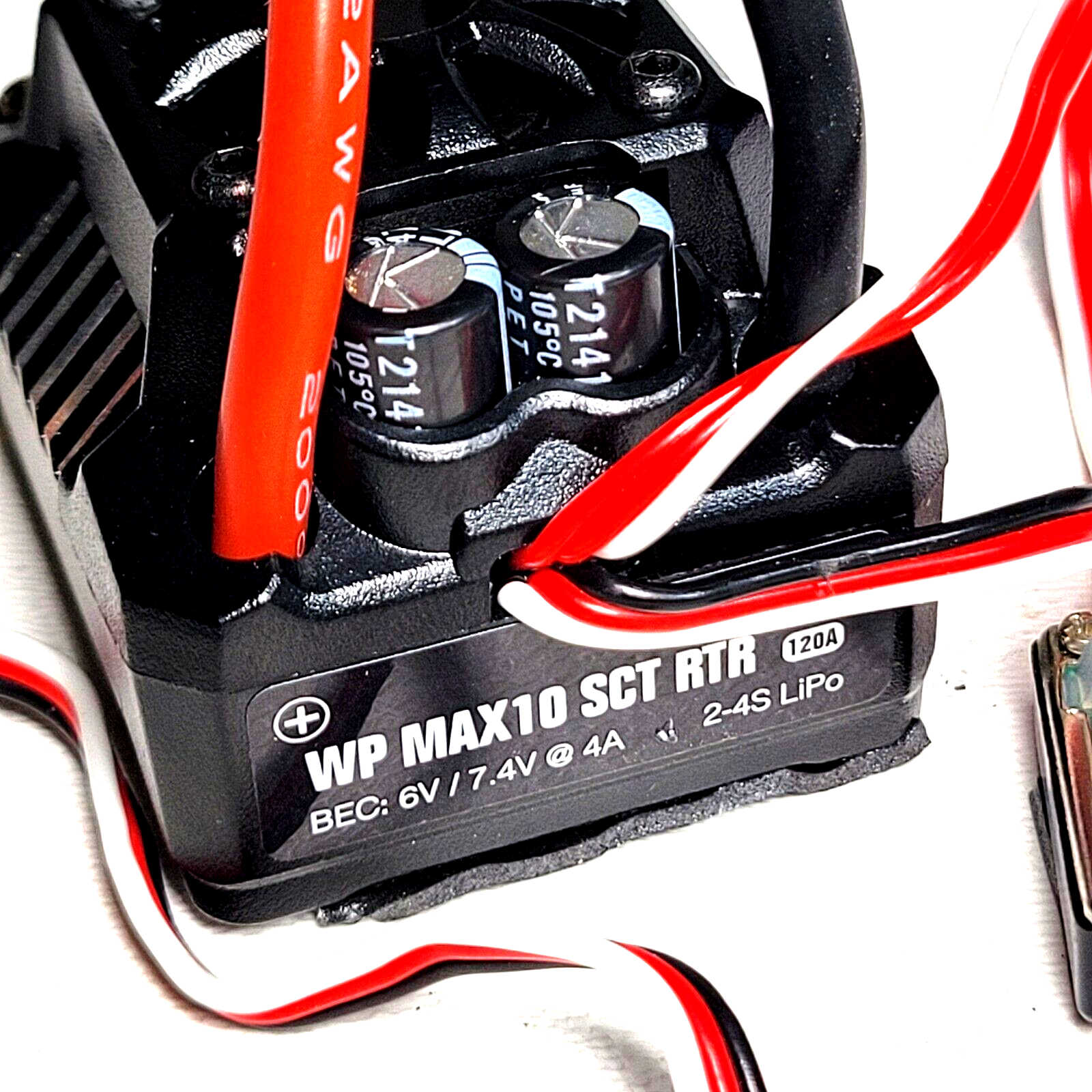 Redcat Valkyrie TR 4s Brushless Motor 1950KV & 120amp Max10 ESC XT90 MT