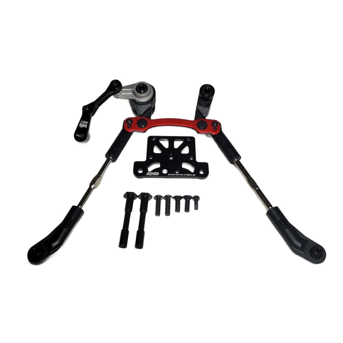 Arrma Kraton 6s V6 BLX EXB Steering Bellcrank Servo Saver Linkage Arms 25T Horn