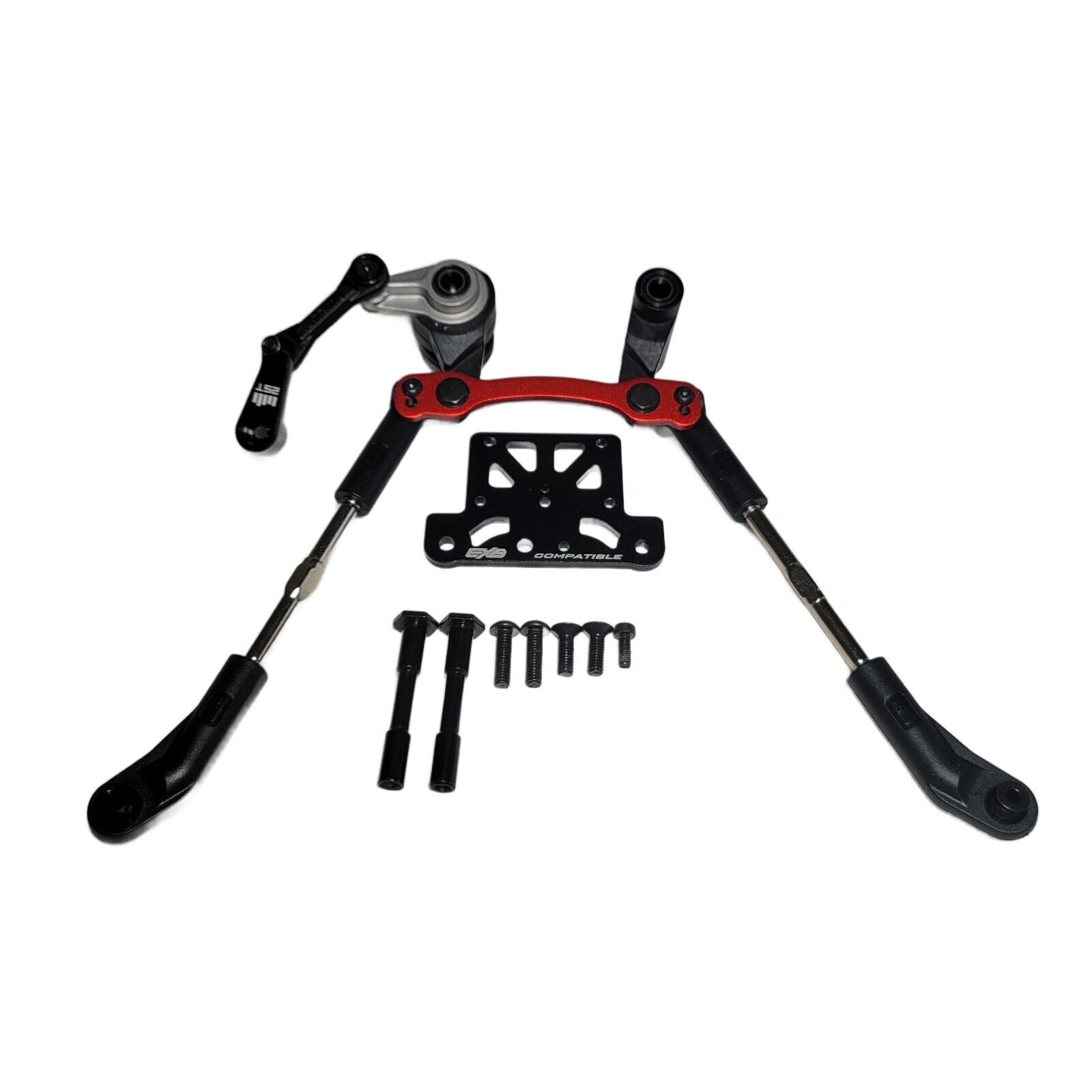 Arrma Kraton 6s V6 BLX EXB Steering Bellcrank Servo Saver Linkage Arms 25T Horn