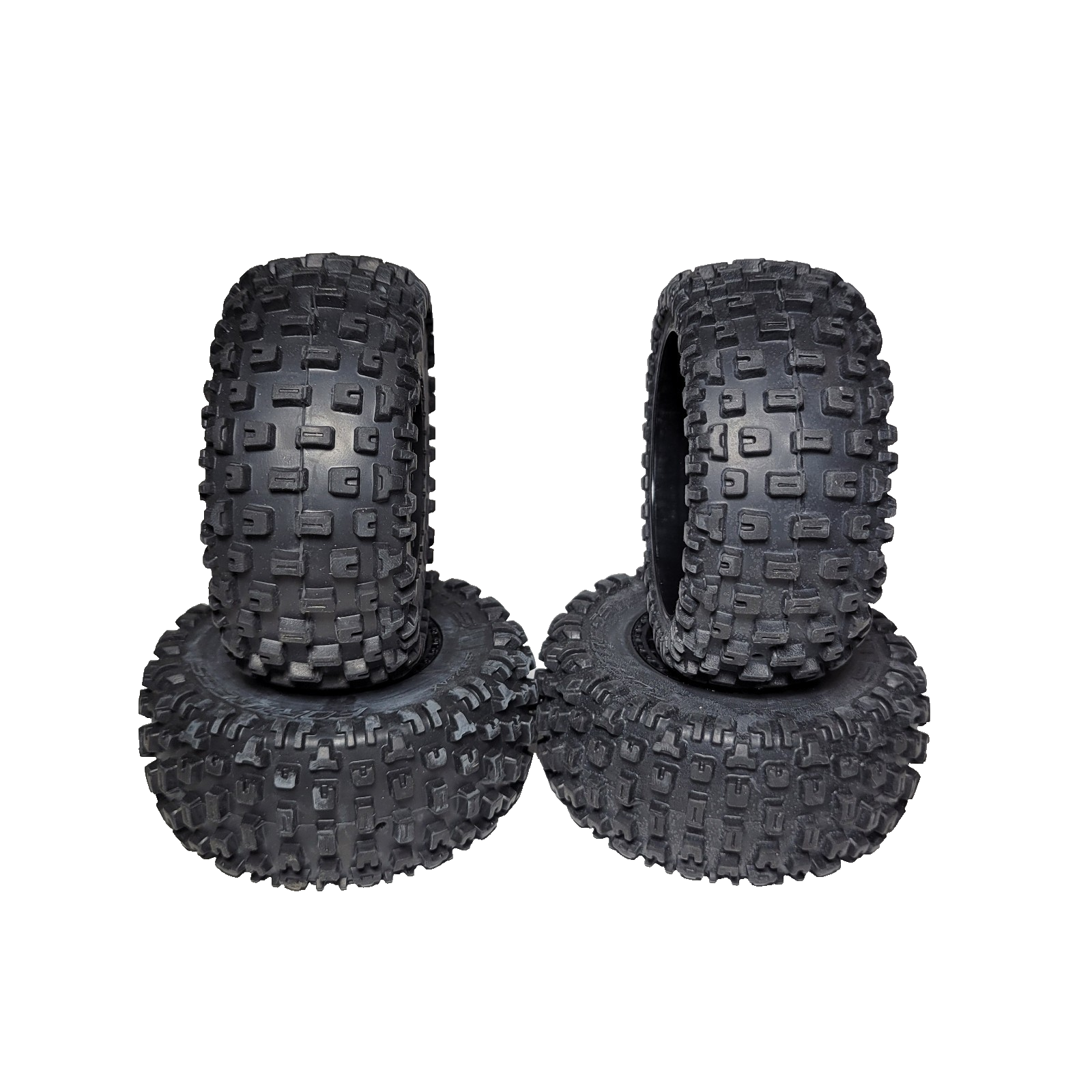 Arrma Fury 223s Tires dBoots Fortress SC Factory Glued & 14mm Wheels / Senton