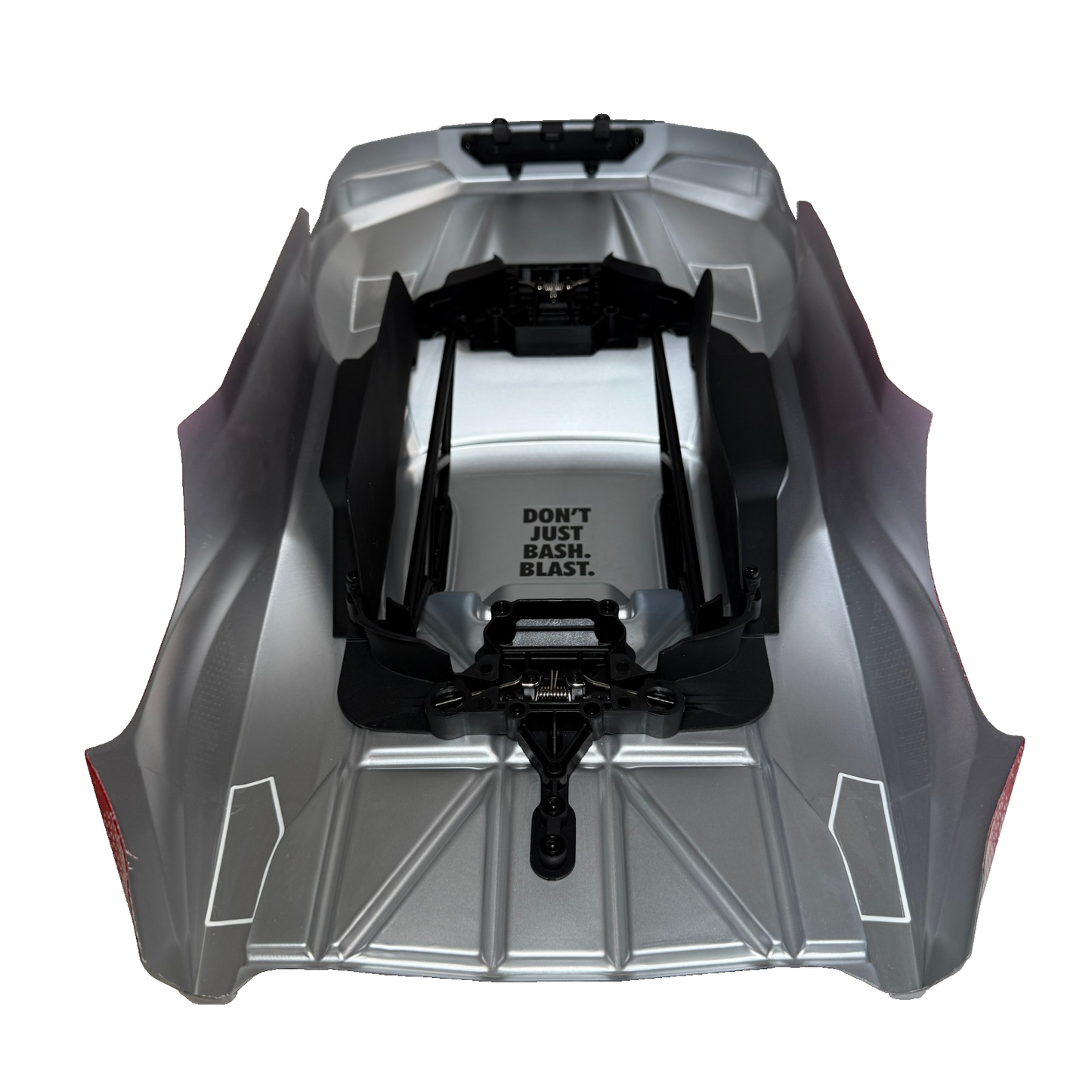 Arrma Senton 4X4 BLX 223s V4 CLIPLESS Body Painted Red Black Decaled Body Shell