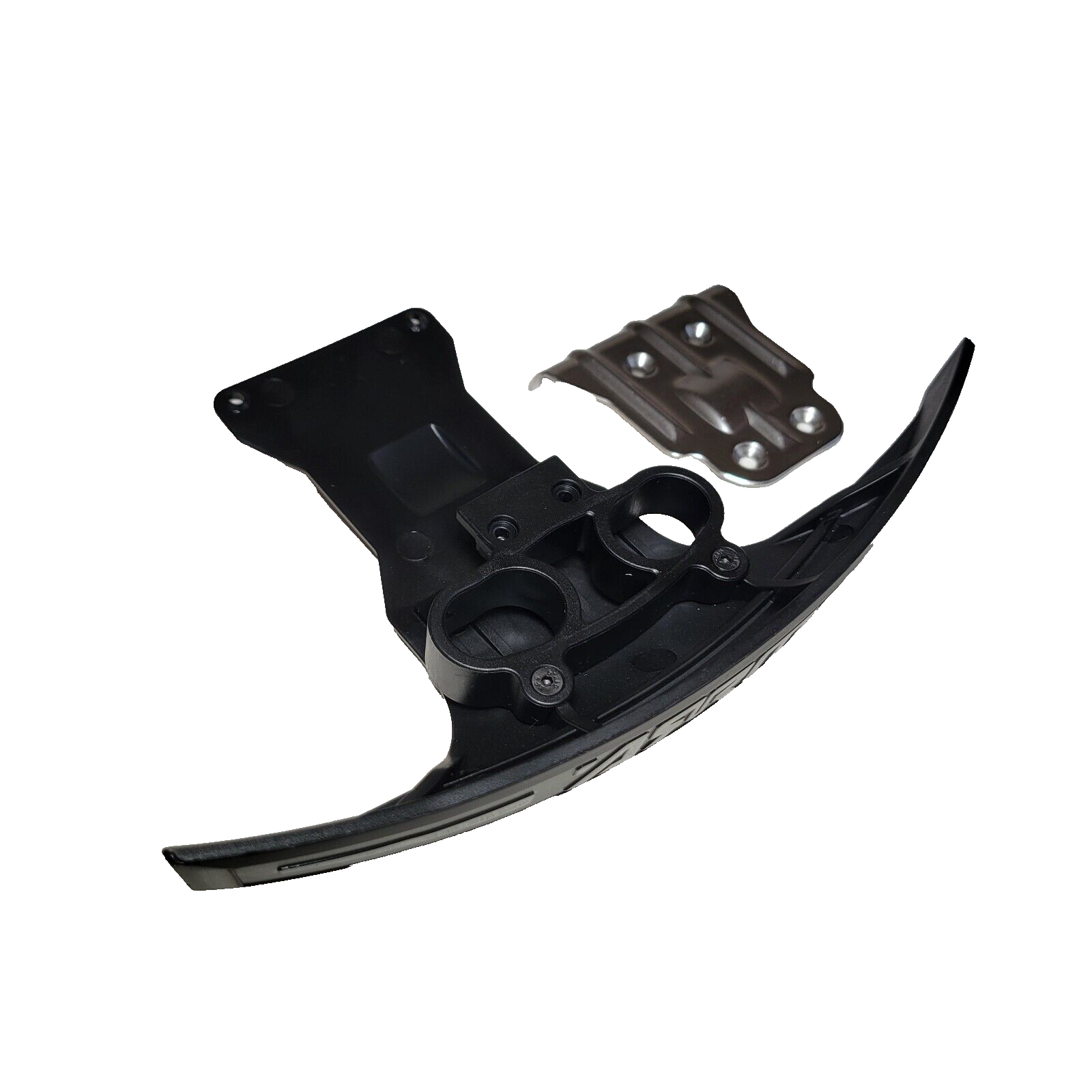 Arrma Kraton 6s Exb V6 Front Super Basher Bumper & Rear Metal Steel Skid Plate