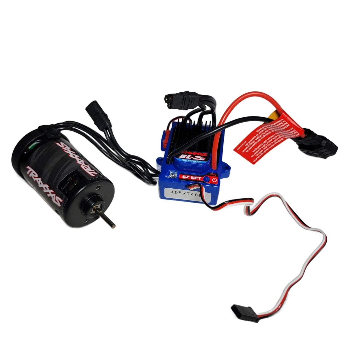 Fits Traxxas Jato 4x4 BL-2s ESC 3383 Waterproof & 3300kv Brushless Motor 3384