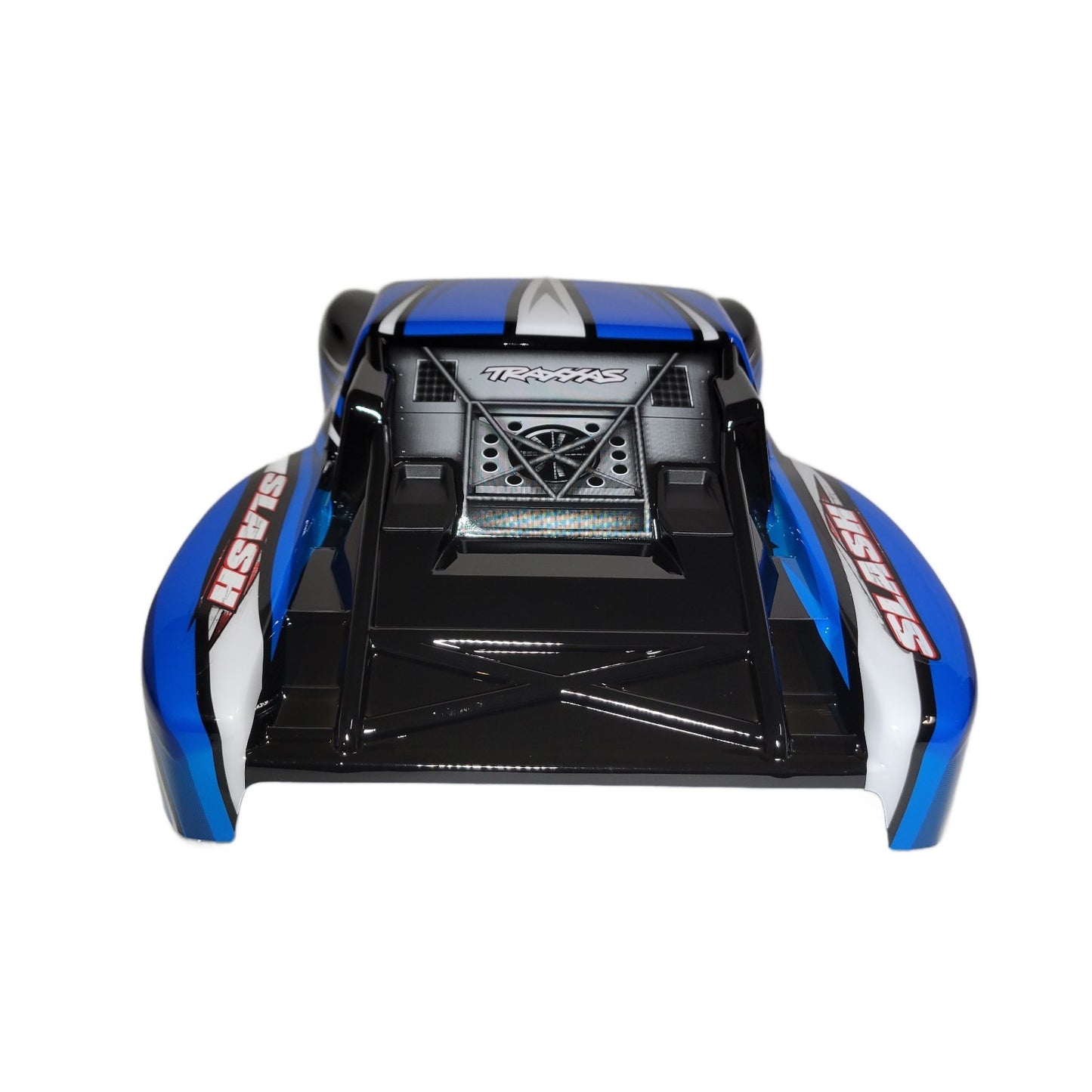 Fits Traxxas 1/10 Slash Blue Black Body w/ Clipless Mounts 4wd 2wd 4x4 VXL XL5