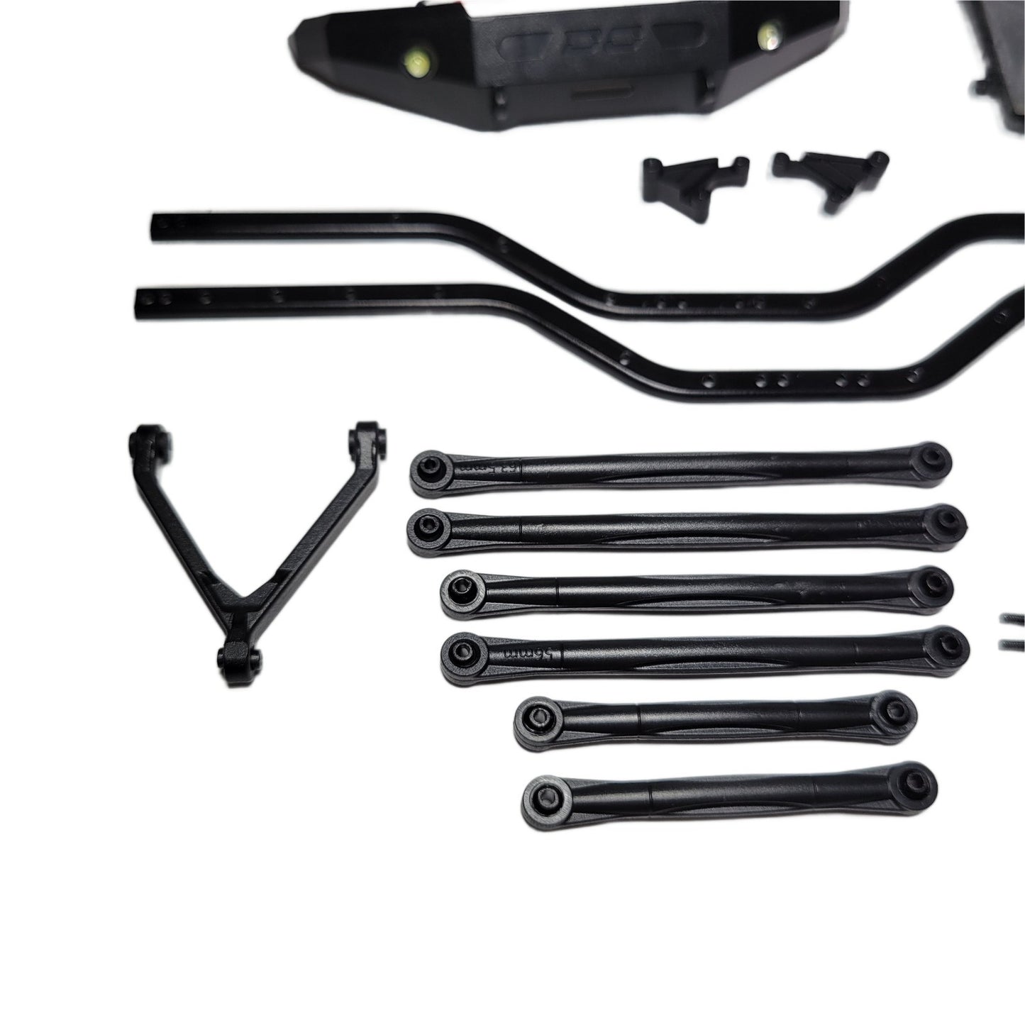 Axial SCX24 Lexus GX 470 Chassis Frame Rails Battery Tray Screws Bumpers Lights