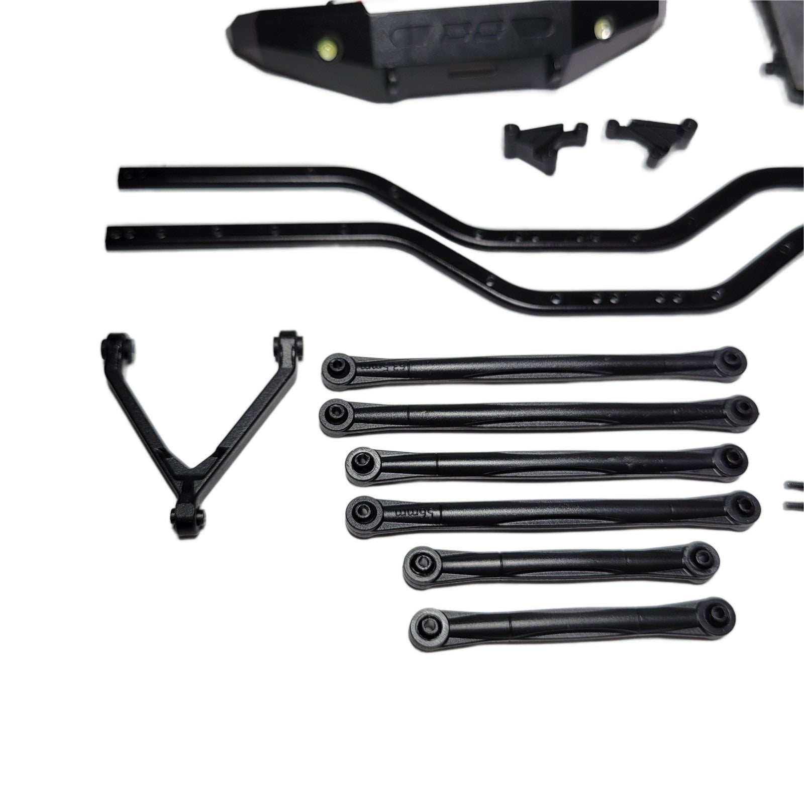 Axial SCX24 Lexus GX 470 Chassis Frame Rails Battery Tray Screws Bumpers Lights