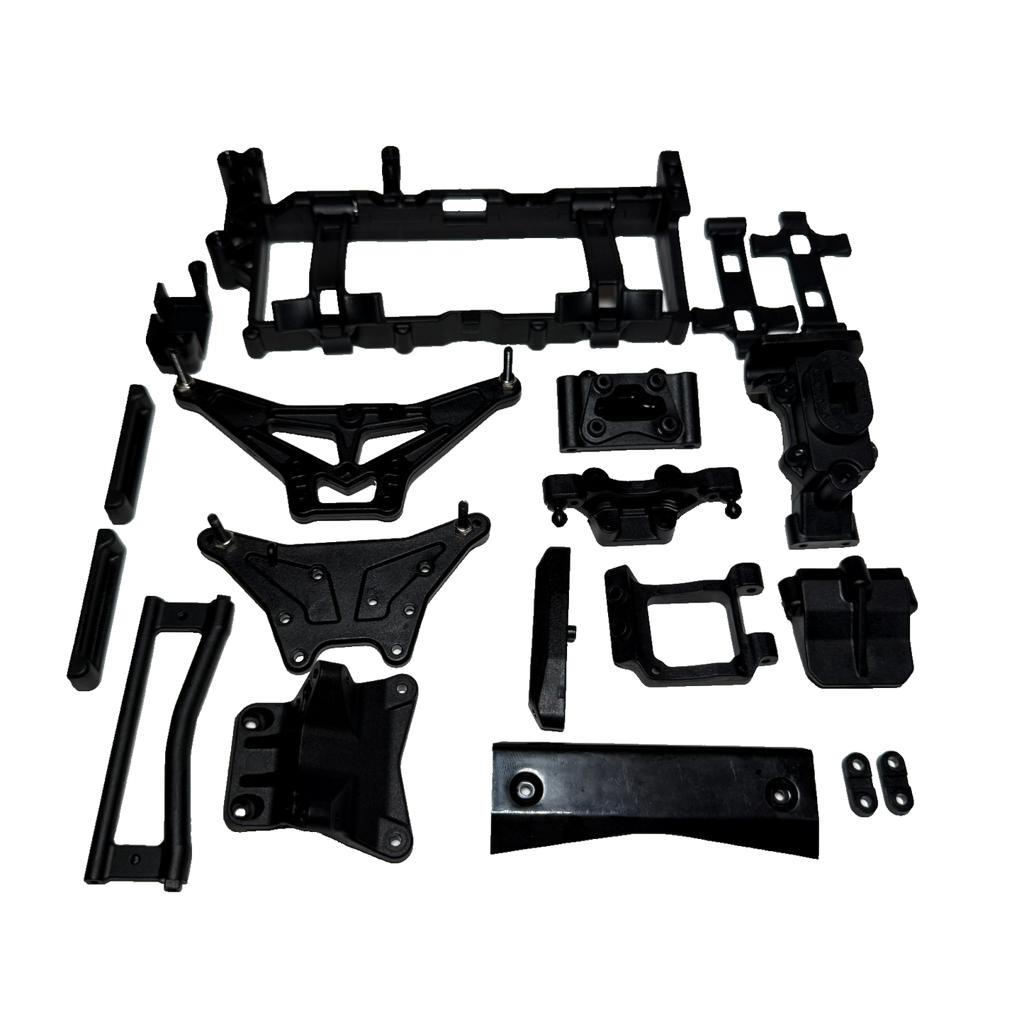 Losi 22S Sprint Shock Towers Bulkhead Body Mount Battery Tray & Brace 2wd