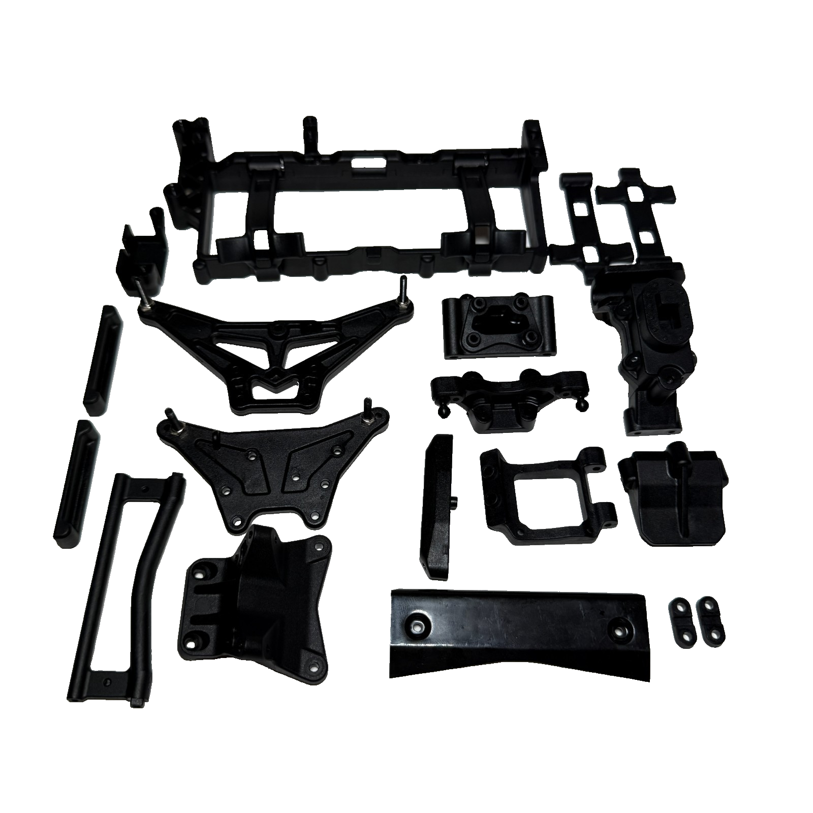 Losi 22S Sprint Shock Towers Bulkhead Body Mount Battery Tray & Brace 2wd