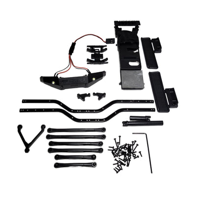 Axial SCX24 Lexus GX 470 Chassis Frame Rails Battery Tray Screws Bumpers Lights