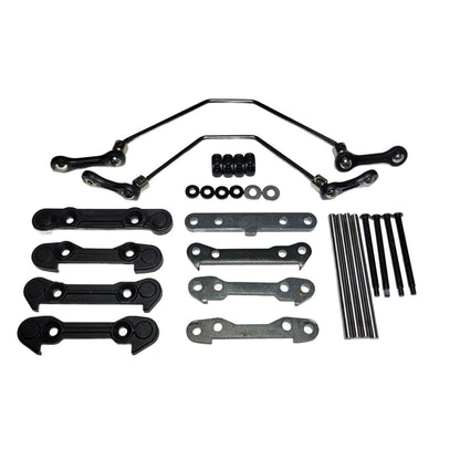 Losi 8ight-XE RTR Buggy A-Arm Hinge Pins Brace Bars & Sway Bars Front & Rear