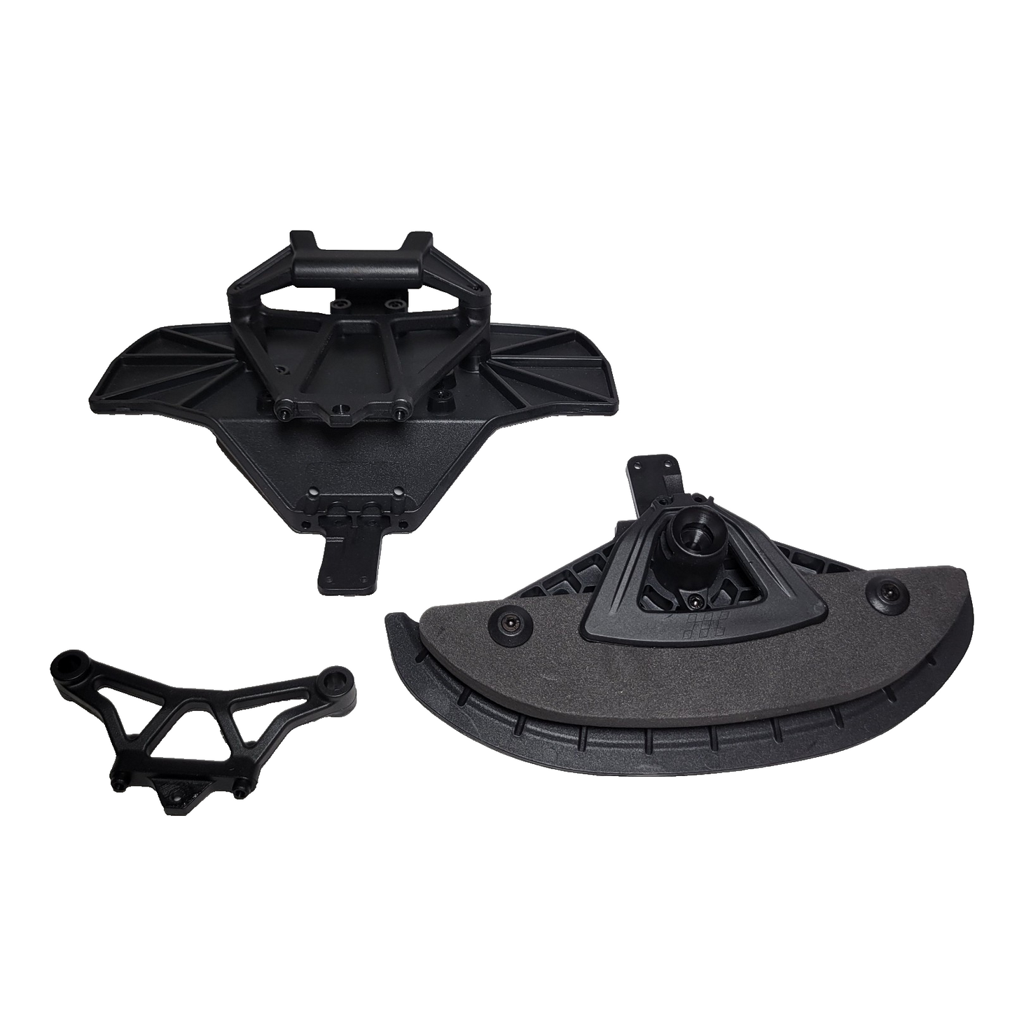 Losi Asphalt Late Model Towers Clipless Body Posts Bumpers Front Splitter & Rear