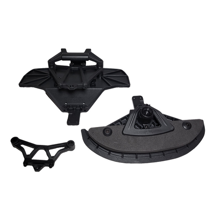 Losi Asphalt Late Model Towers Clipless Body Posts Bumpers Front Splitter & Rear