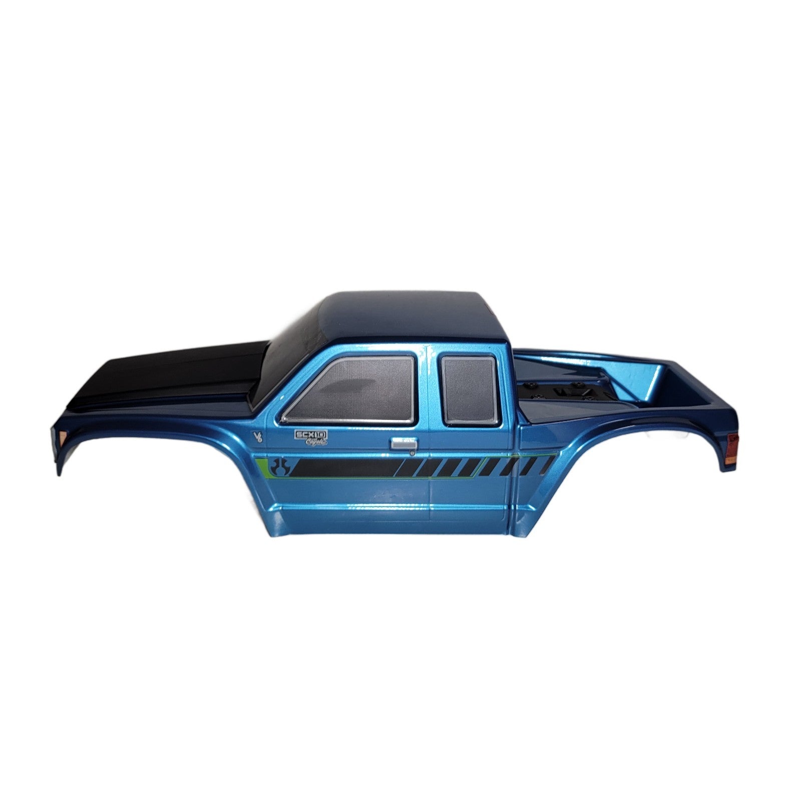 Axial SCX10 iii Coyote Body Blue Factory Painted & Decaled With Clipless Mounts