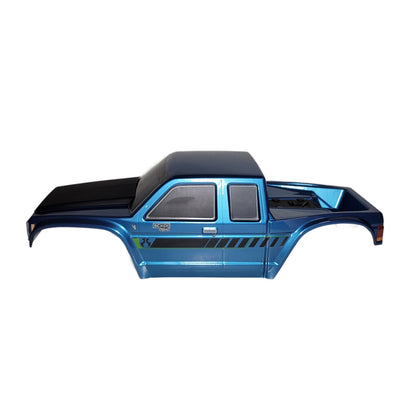 Axial SCX10 iii Coyote Body Blue Factory Painted & Decaled With Clipless Mounts