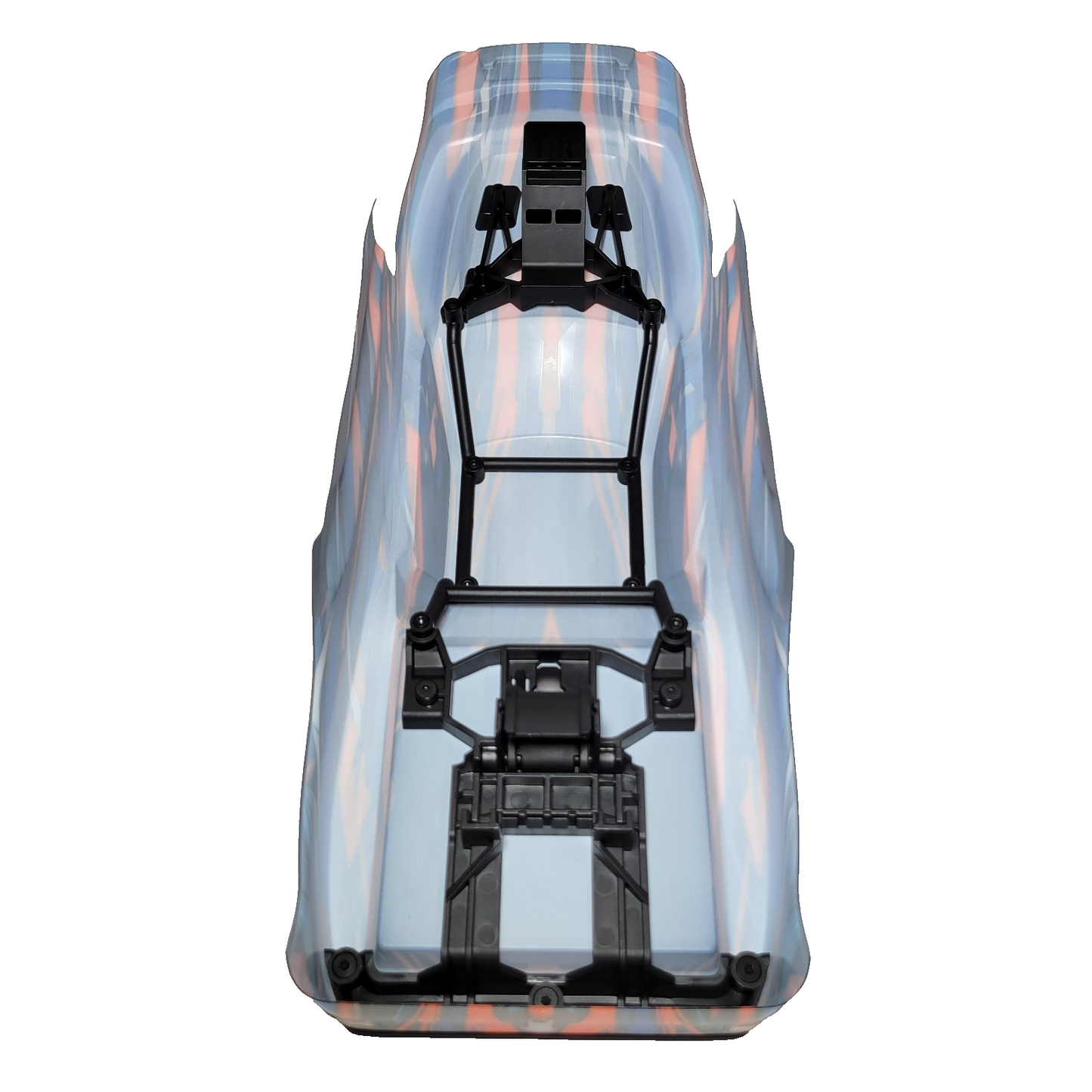 Fits Traxxas Stampede 4X4 VXL V2  Orange Blue Body Clip-Less Support Mount Hoss