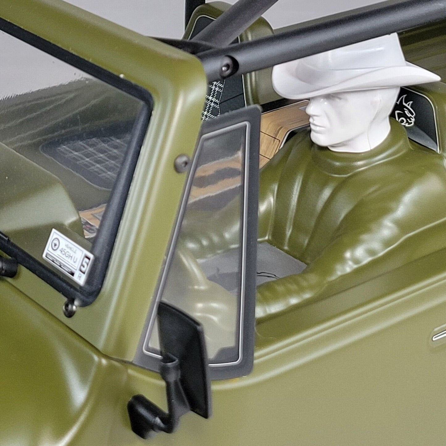 Redcat Marksman Body Shell Army Green Factory Painted Decaled Rollcage Driver