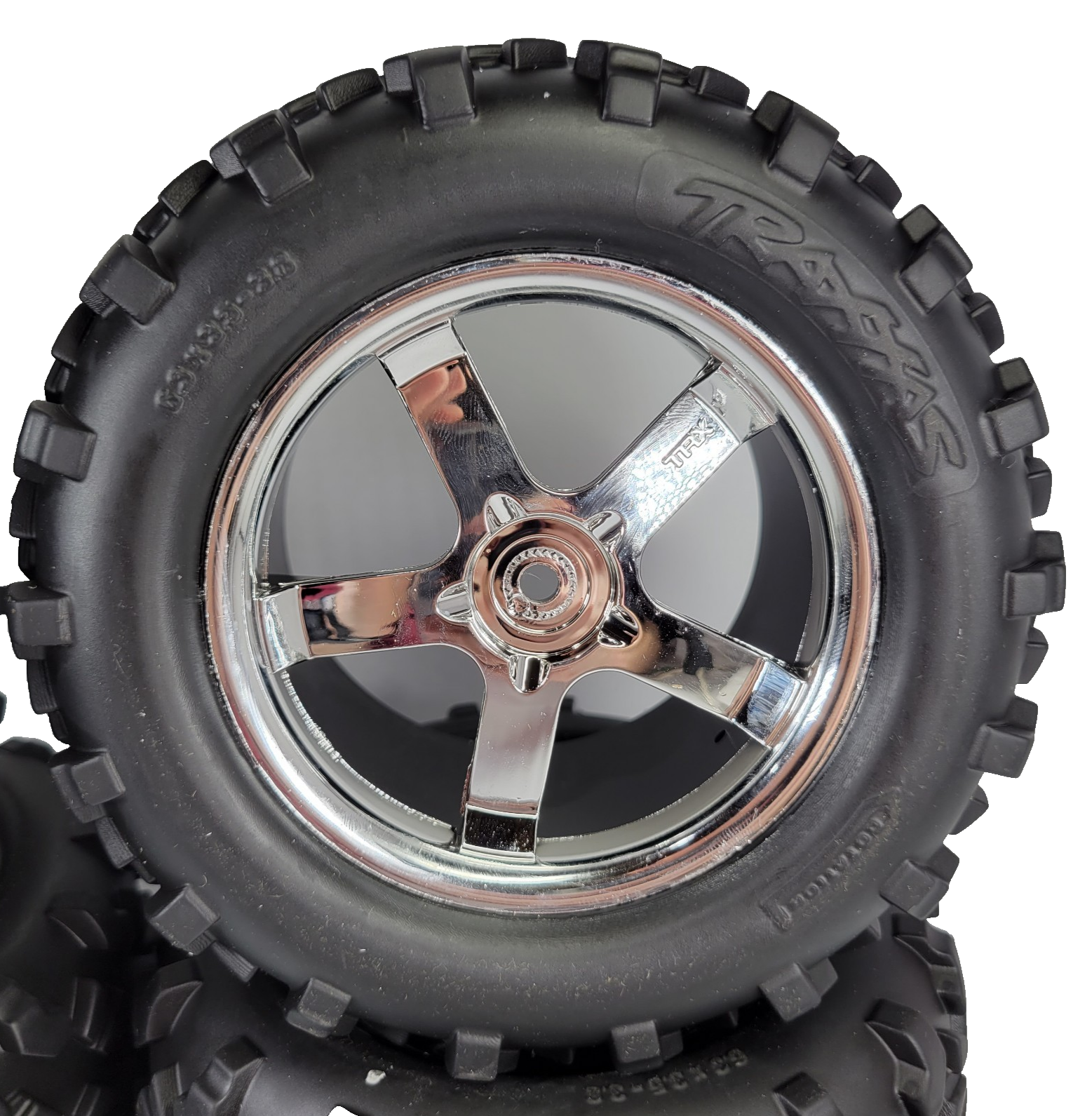 Fits Traxxas T-maxx 3.3 Tires & 14mm Wheels (4) Also Fits 2.5 & Brushed E-Maxx