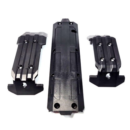 Fits Traxxas 1/10 Wide-Maxx Front Center Rear Skid Plate Set 4s 8945R 8944