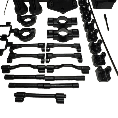 Losi LMT GraveDigger 2.0 Plastics Cross Brace Battery Tray Strap Shock Mounts