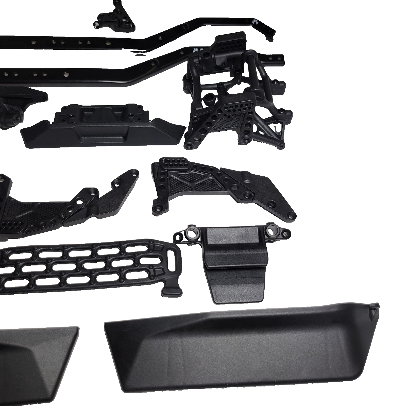 Axial SCX10 iii Coyote Frame Rails Screws Skid Covers Servo Mount Bumpers Tower