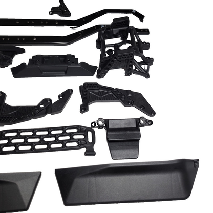 Axial SCX10 iii Coyote Frame Rails Screws Skid Covers Servo Mount Bumpers Tower