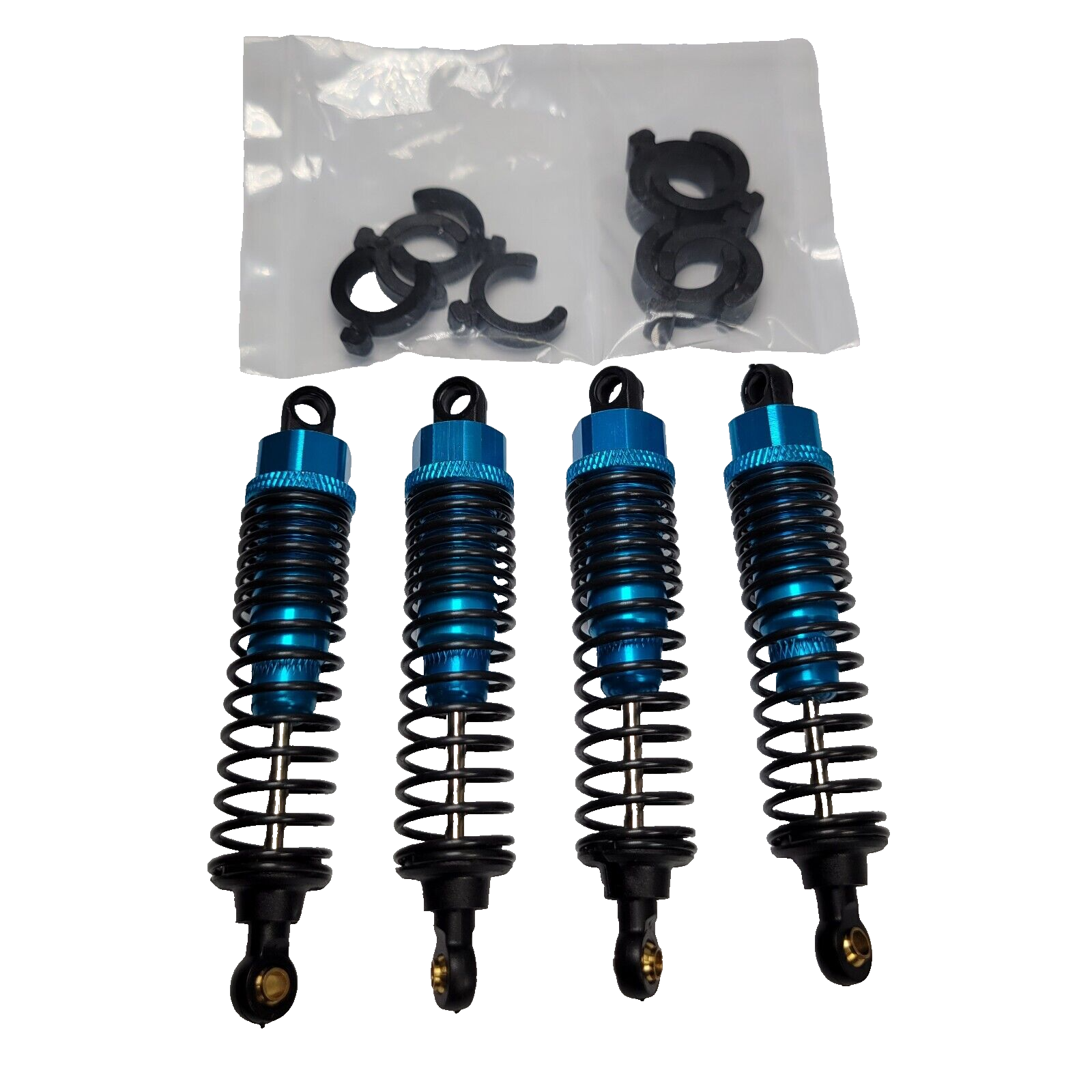 Redcat Racing Tornado EPX Pro Front And Rear Shocks Blue Oil Filled 1/10th (4)