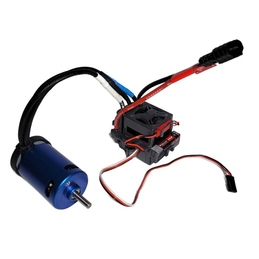 Fits Traxxas Slash 2wd VX3 Waterproof 3200KV Brushless 5mm Motor & 3s ESC W Fan